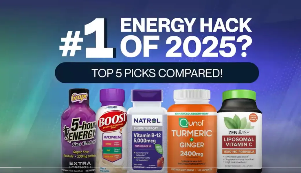 The Top 5 Supplements to Supercharge Your Energy in 2025