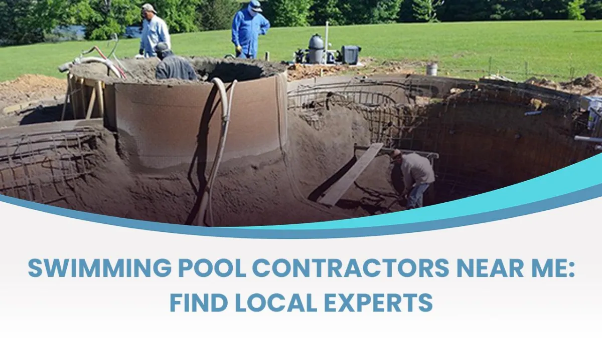 Swimming pool contractors near me