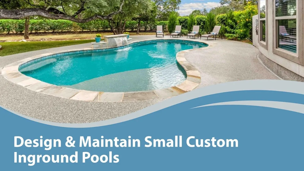 small custom inground pools