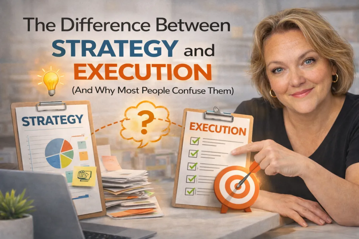 Strategy vs Execution: The Difference That Determines Growth | Donna Valdes