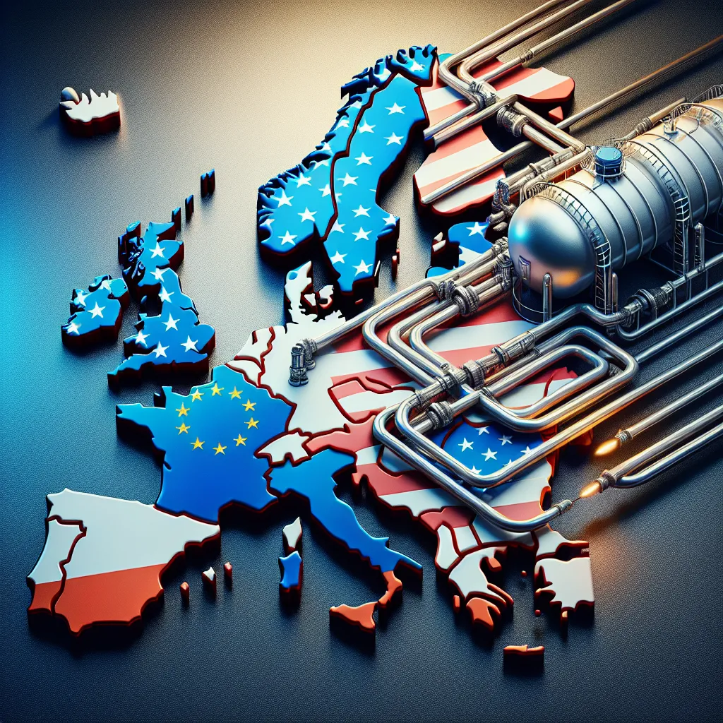 Europa enfrenando el desafío del gas estadounidense tras Rusia