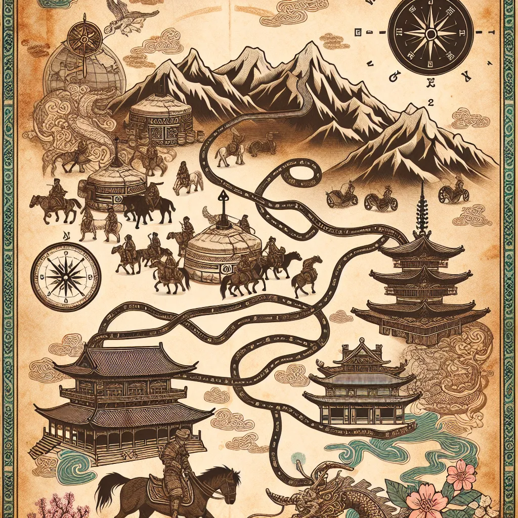 Gran Ruta Mongola en Japón: mapas revelan su misterio