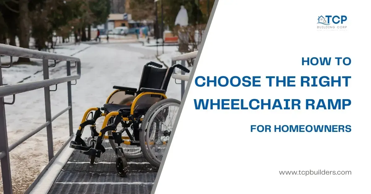 choose a wheelchair ramp