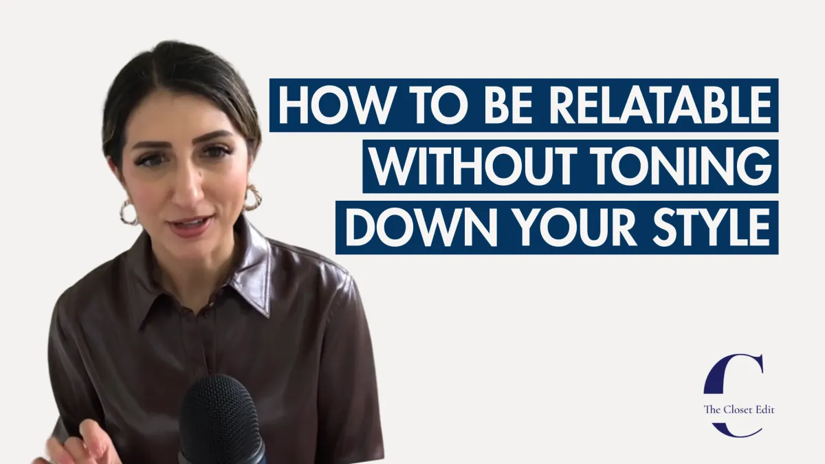 How to Look Relatable Without Shrinking Yourself