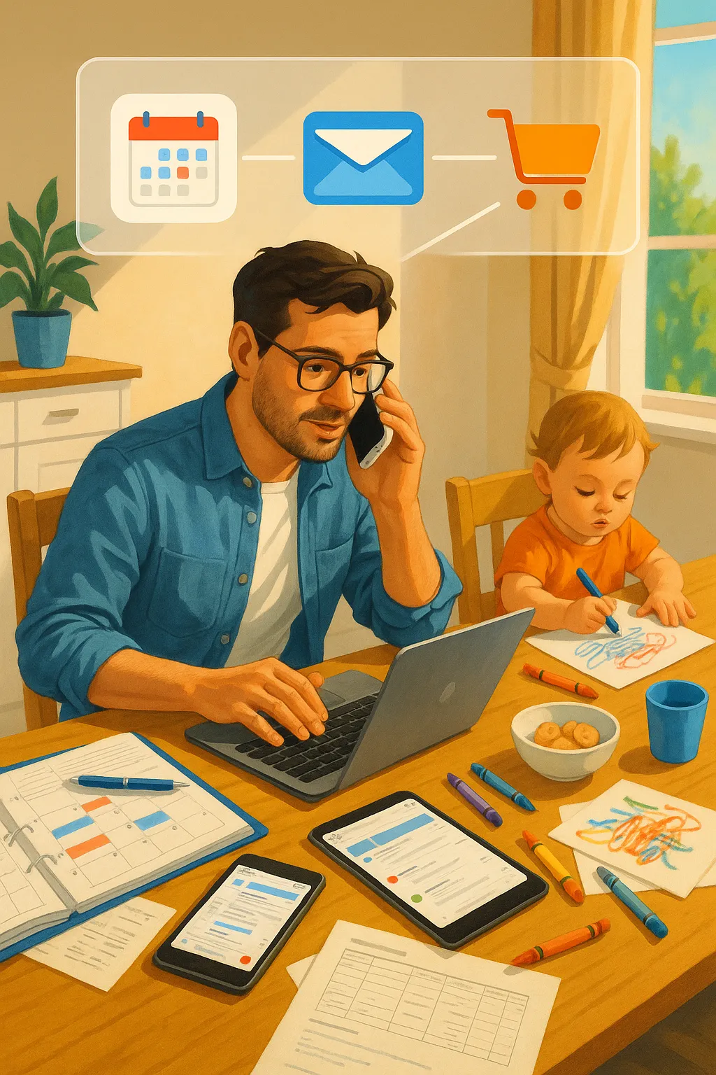 Busy Parents, Meet Your Secret Weapon: ChatGPT Agents for Chaos-Taming, Schedule-Saving Sanity
