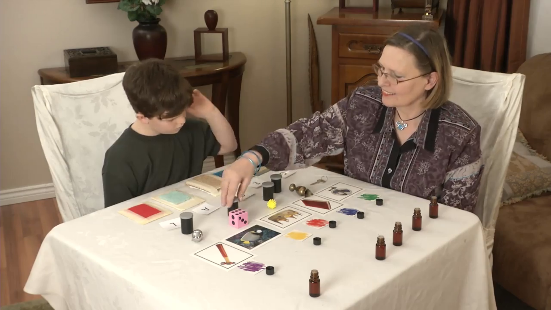 Sensory Enrichment protocol: multisensory memory exercise / game