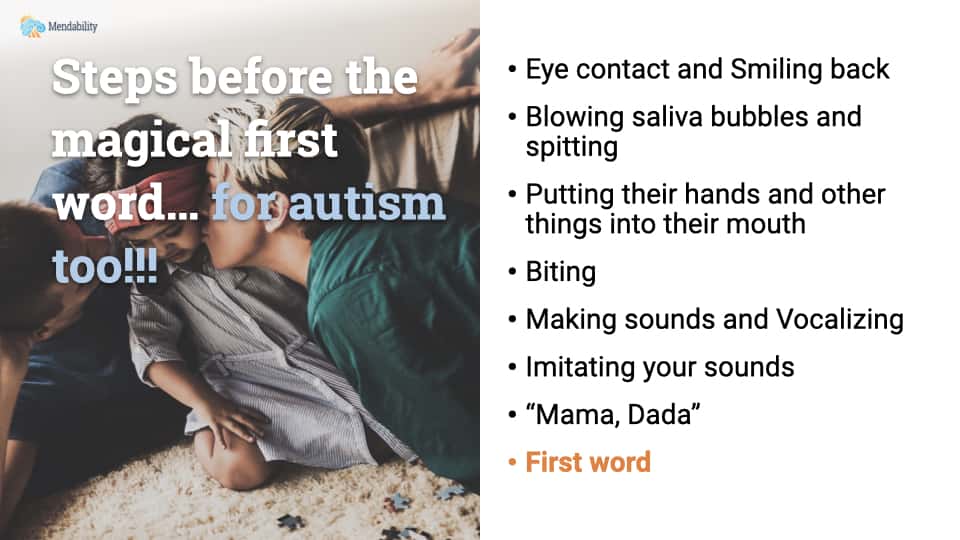 From 2 words, to full sentences
