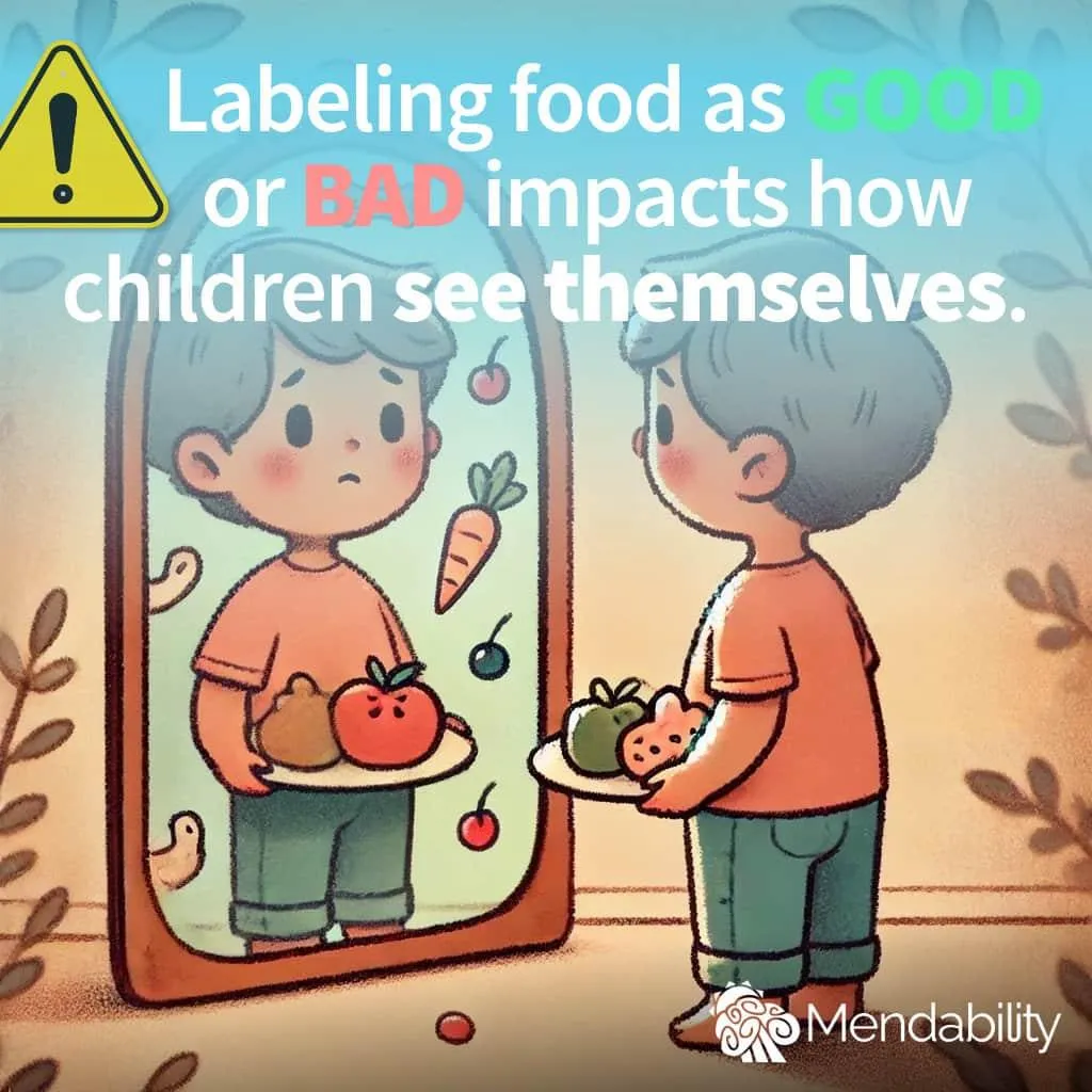 Labeling food as ‘good’ or ‘bad’ impacts how children see themselves