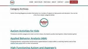 Autism Parenting Magazine