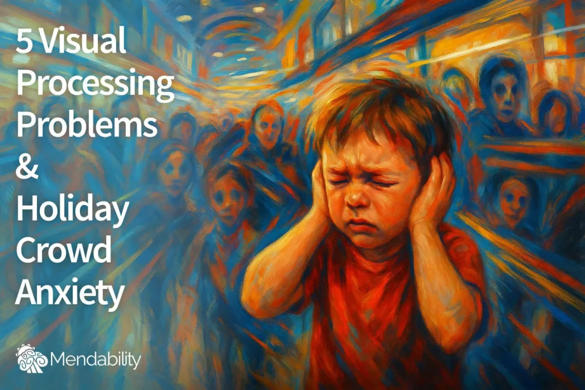 5 Visual Processing Problems and Holiday Crowd Anxiety