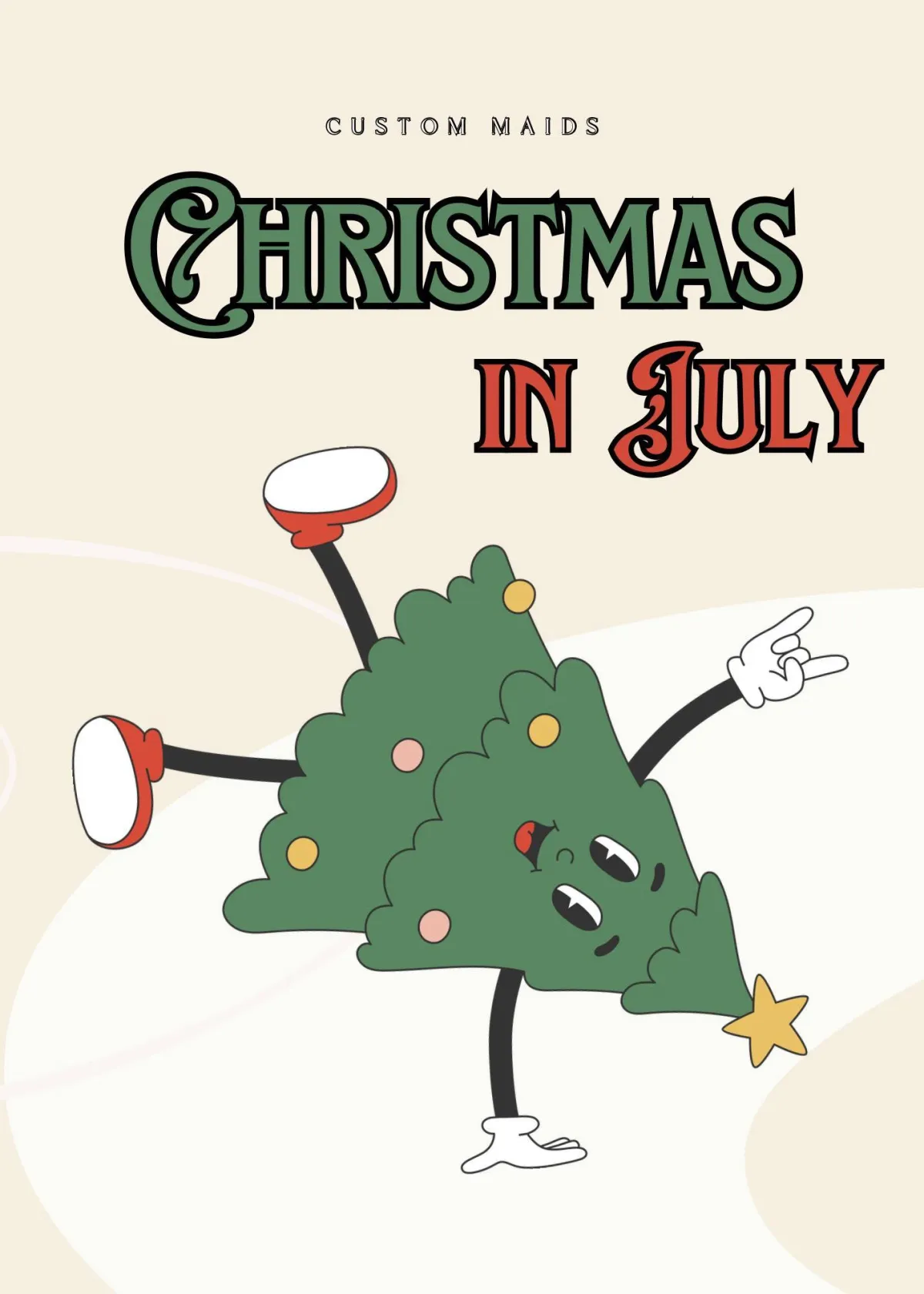 Custom Maids Launches "Christmas in July" Promotion Offering a Year's Worth of Free Cleaning