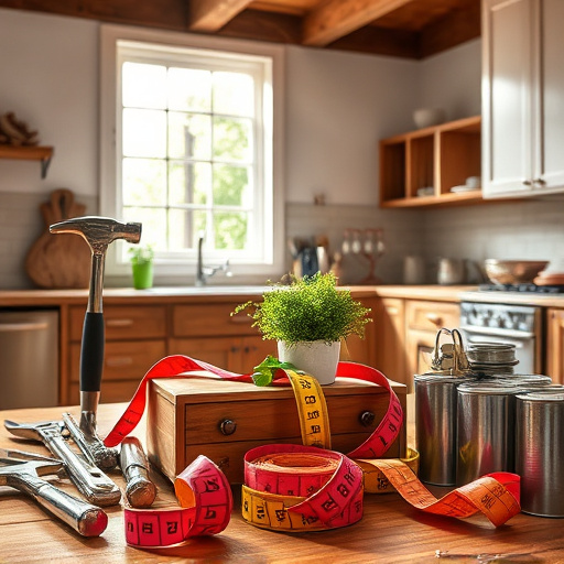 A serene scene depicting the theme of "home quality remodeling," featuring a slightly ajar traditional Chinese wooden door that invites the outdoors inside. Through the doorway, glimpses of a cozy living room are visible, showcasing a mix of classic and contemporary furniture with soft cushions and delicate tea sets. Surrounded by graceful bamboo plants and blooming cherry blossoms, the door enhances the atmosphere of nature and elegance. Soft light streams through the door, casting gentle shadows that create a warm and hopeful mood. Playful squirrels peek from potted plants while delicate butterflies flutter around, symbolizing renewal and joy. The background showcases a softly painted garden, with undulating hills illustrated in delicate brushstrokes that harmoniously blend indoor and outdoor spaces. The color palette features soothing greens, gentle pinks, and warm earth tones, perfectly aligning with the tranquil, uplifting theme of home remodeling, emphasizing quality, comfort, and inspiration for living space renovations.