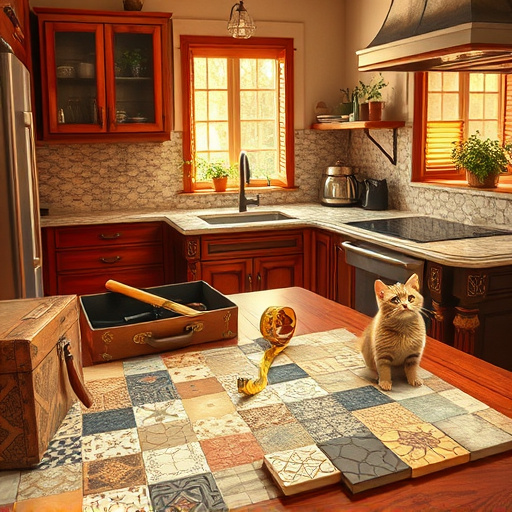 Porcelain Tile for Kitchen Backsplashes: Timeless Elegance