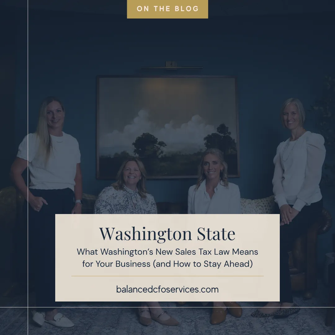 Wa State CFO services