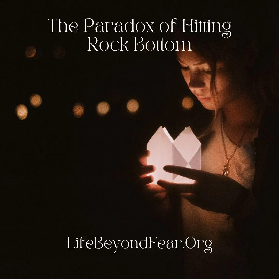 The Paradox of Hitting Rock Bottom