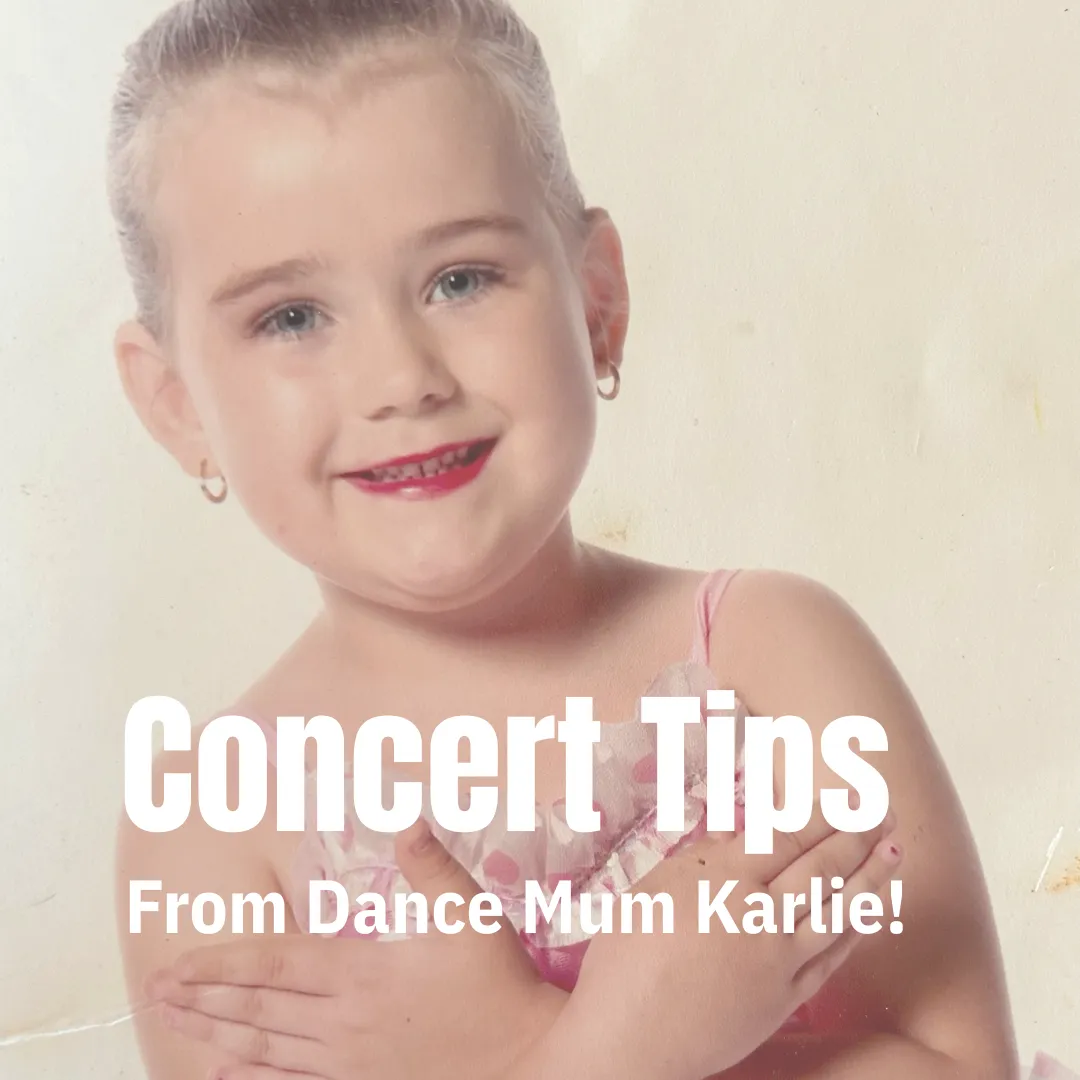 Concert Tips from Experienced Dance Parents