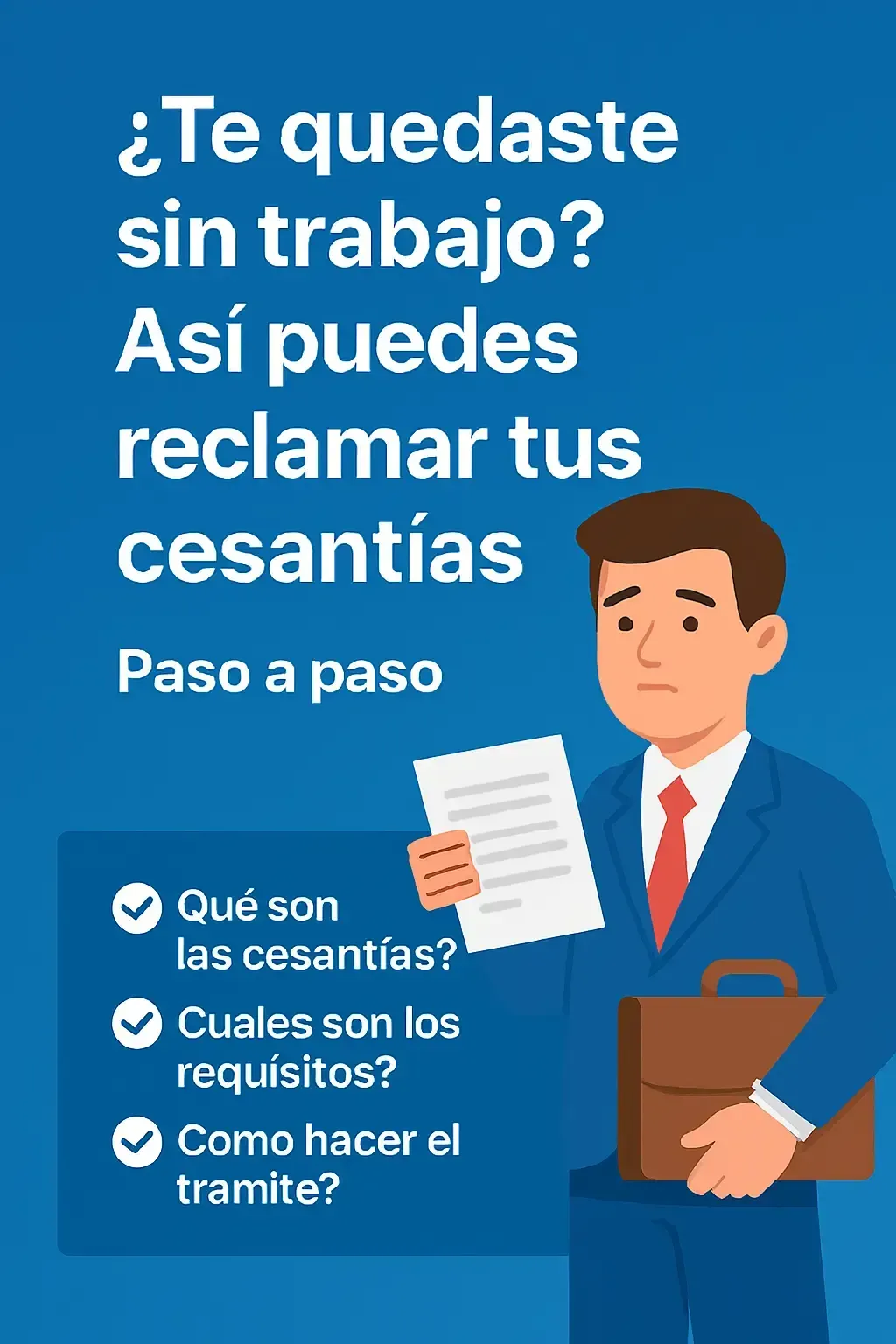 ¿Cómo reclamar tus cesantías por desempleo en Colombia? Guía paso a paso 2026