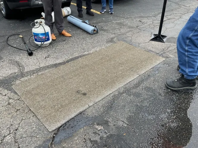 American Road Patch Peel & Seal Repair: A Unique Material That Delivers Strong Results