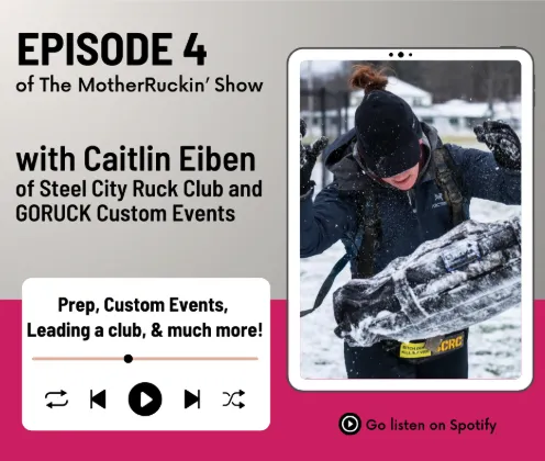 goruck caitlin eiben rucking event women