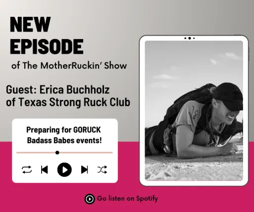 erica buchholz goruck rucking event