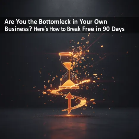 Are You the Bottleneck in Your Own Business? Here's How to Break Free in 90 Days