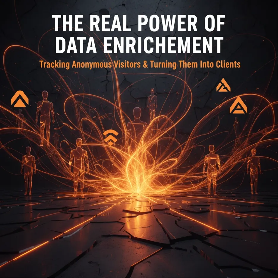 The Real Power of Data Enrichment: Tracking Anonymous Visitors & Turning Them Into Clients