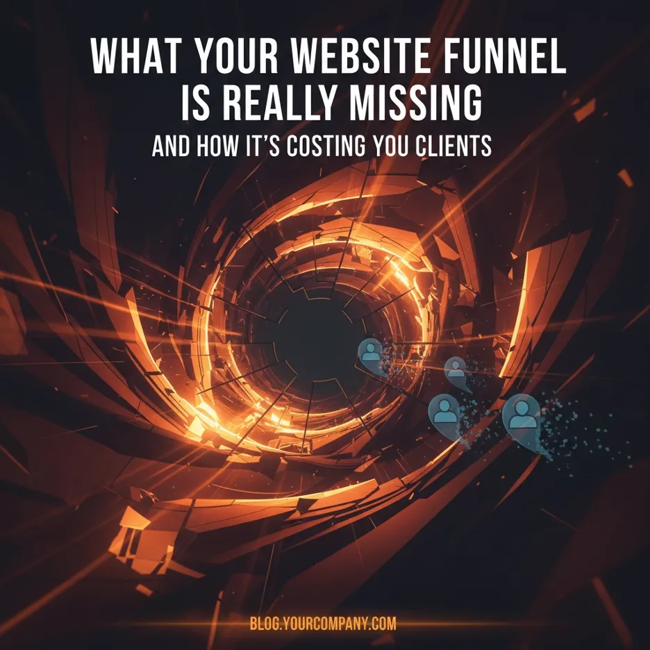What Your Website Funnel Is Really Missing (and How It's Costing You Clients)