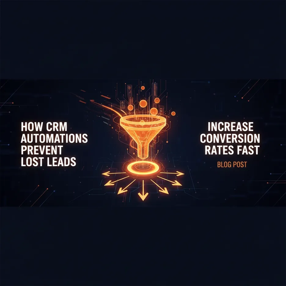 How CRM Automations Prevent Lost Leads, And Increase Conversion Rates Fast