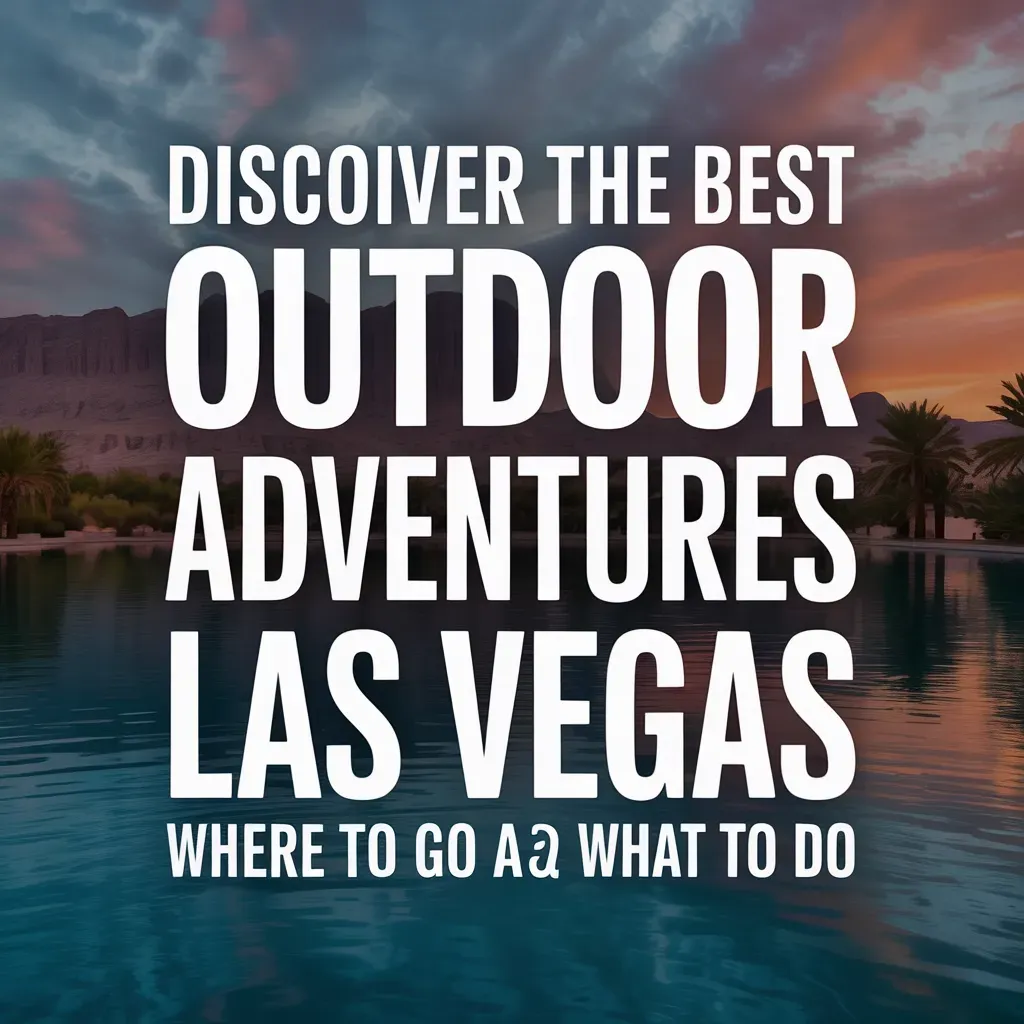 Discover the Best Outdoor Adventures in Las Vegas: Where to Go and What to Do