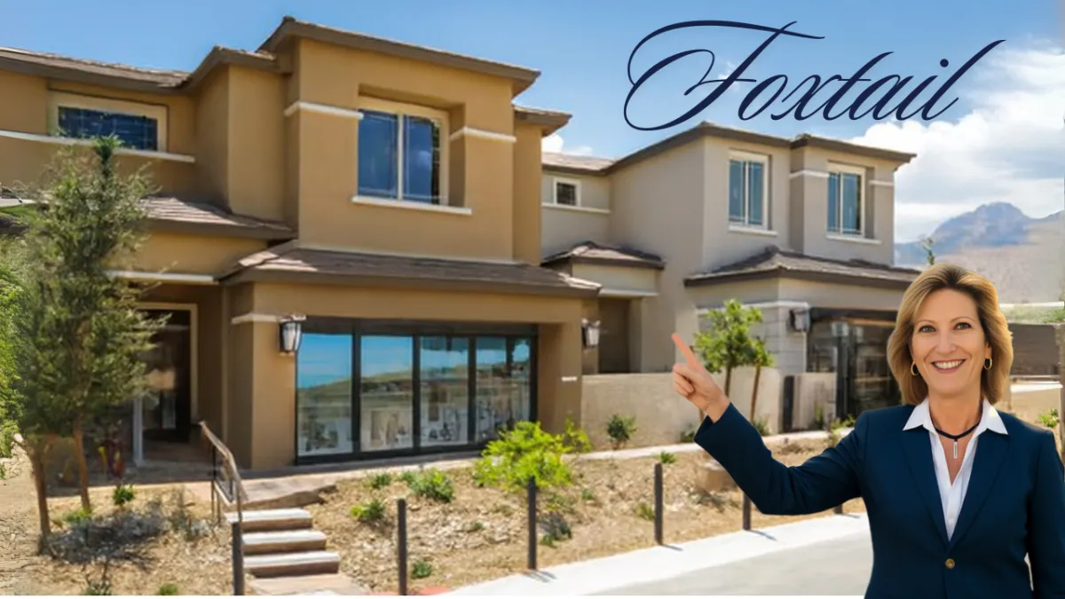 Foxtail-Stonebridge Village, Summerlin: Gated Pulte Homes