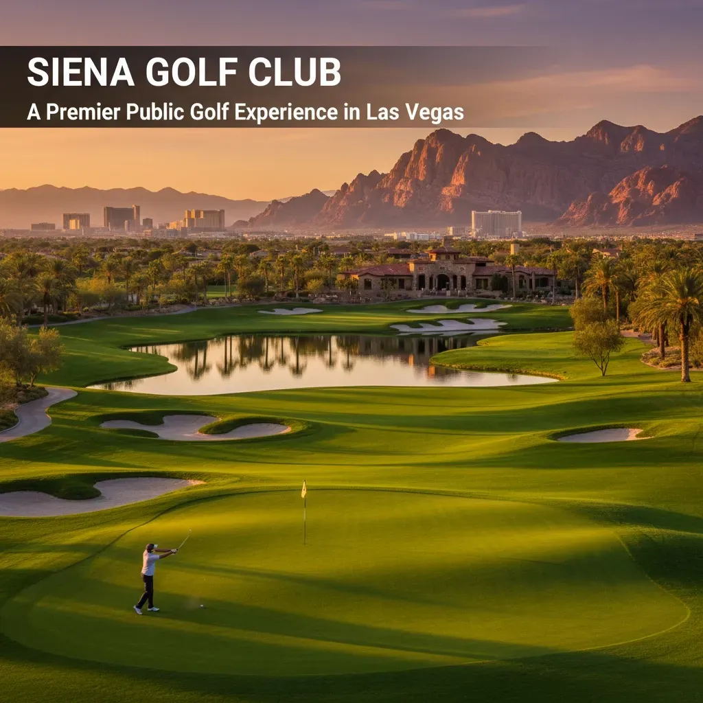 Siena Golf Club: A Premier Public Golf Experience in Las Vegas