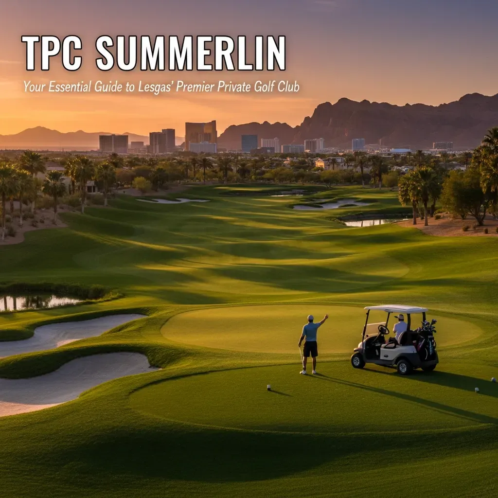 TPC Summerlin: Your Essential Guide to Las Vegas' Premier Private Golf Club