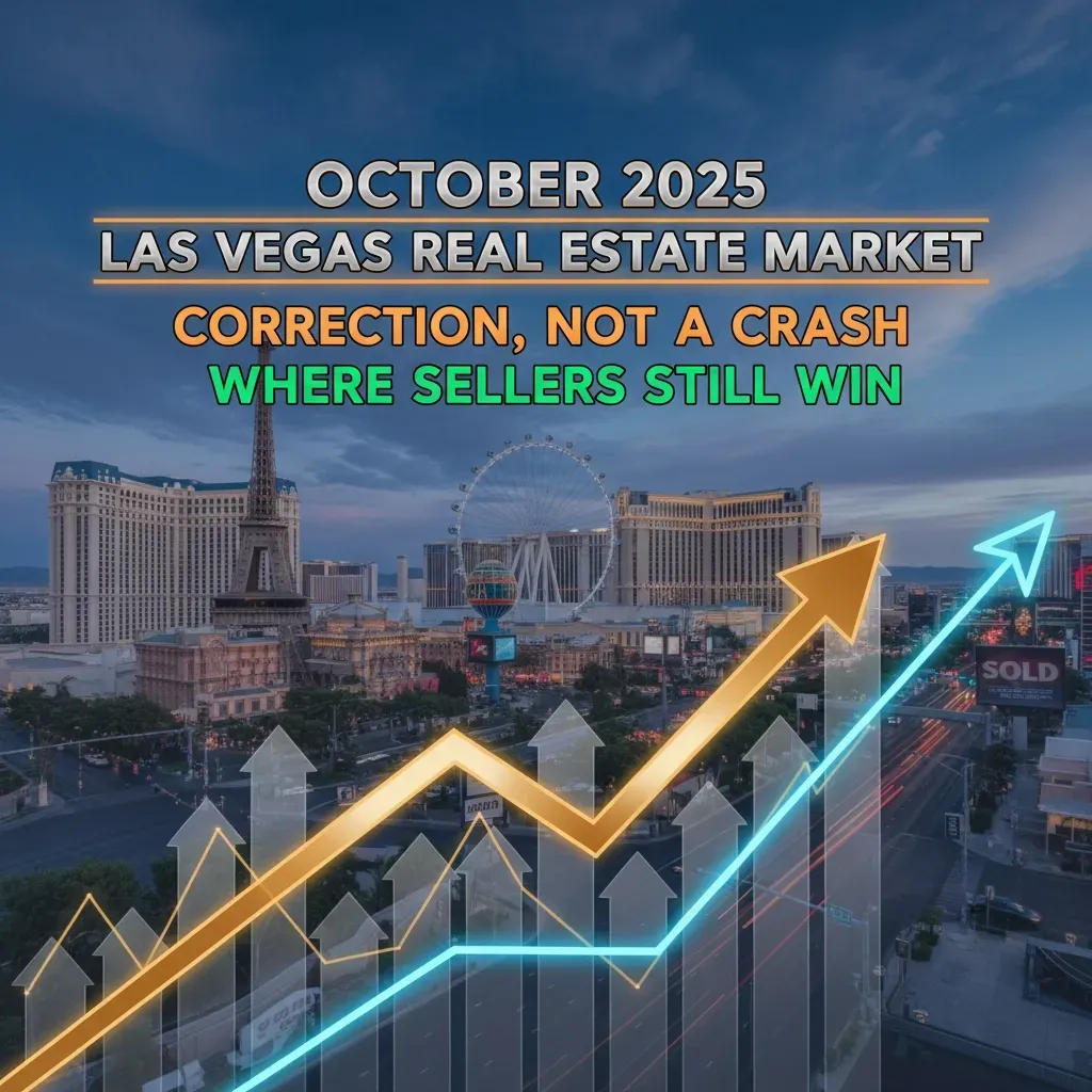 October 2025 Las Vegas Real Estate Market: Correction, Not a Crash – Where Sellers Still Win