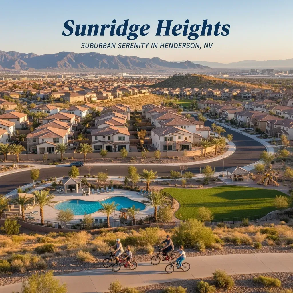 Sunridge Heights: Suburban Serenity in Henderson, NV | The Margolin Team, led by Sandy Margolin