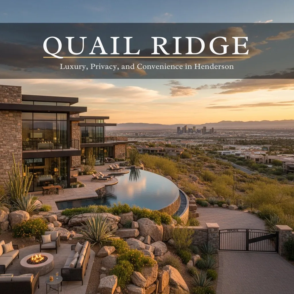 Quail Ridge: Luxury, Privacy, and Convenience in Henderson