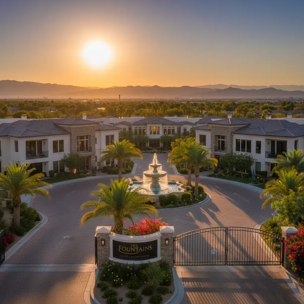 The Fountains: Gated Luxury Living in the Heart of Henderson 