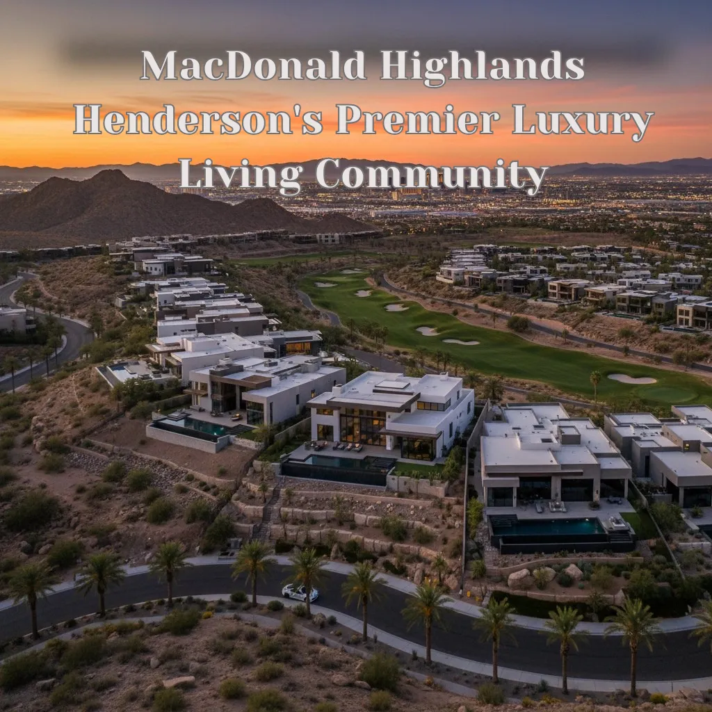 MacDonald Highlands: Elevating Luxury Living in Henderson, NV