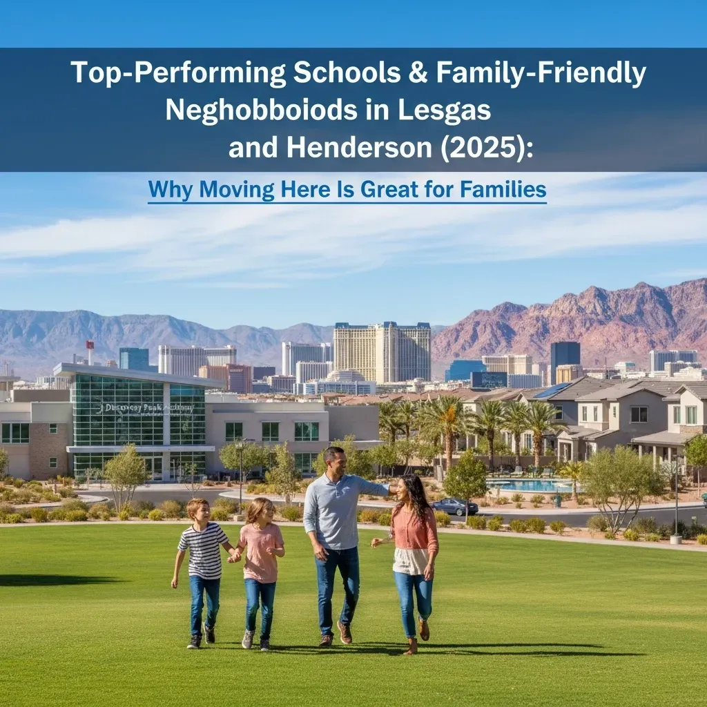 Top-Performing Schools & Family-Friendly Neighborhoods in Las Vegas and Henderson (2025): Why Moving Here Is Great for Families