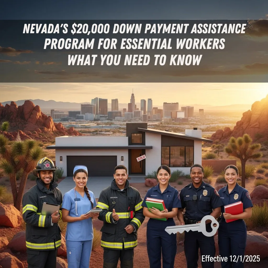Nevada’s $20,000 Essential Worker Home Program | 2025 Guide