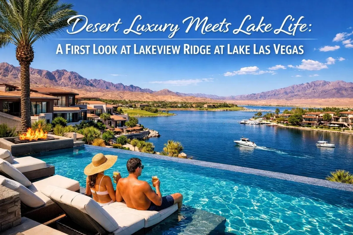 Lakeview Ridge at Lake Las Vegas: Henderson’s New Luxury Community by Tri Pointe Homes
