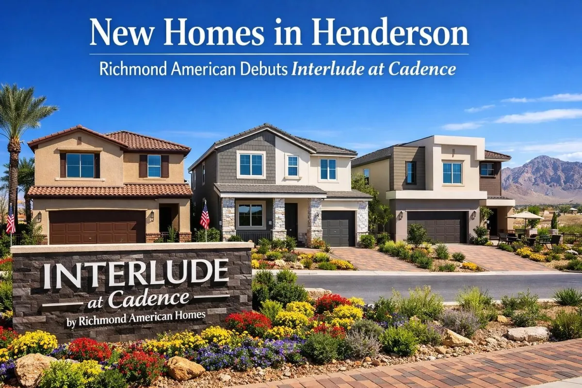 Interlude at Cadence Henderson: Why These New Richmond American Homes Are Quietly Winning 2026
