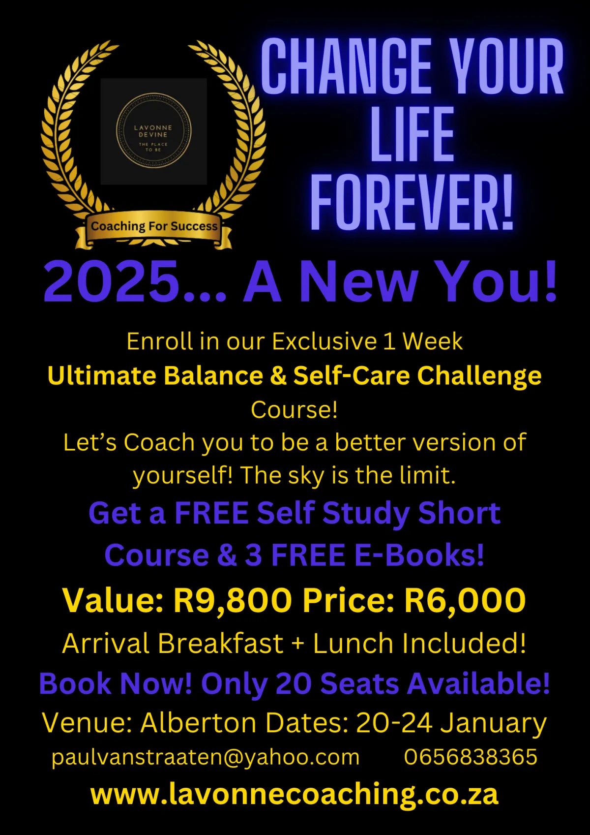 Group Coaching with Breakfast & Lunch included