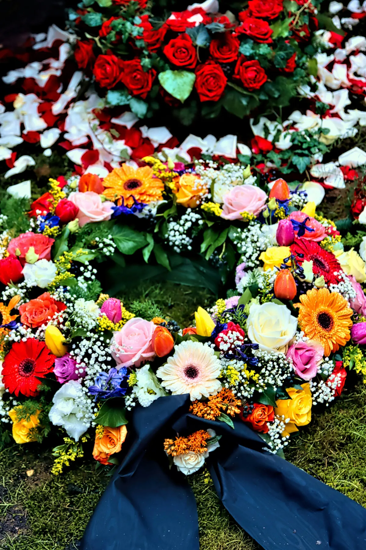 Grave flowers 