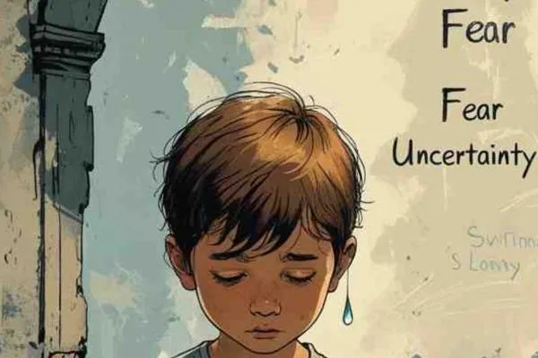 Un niño triste