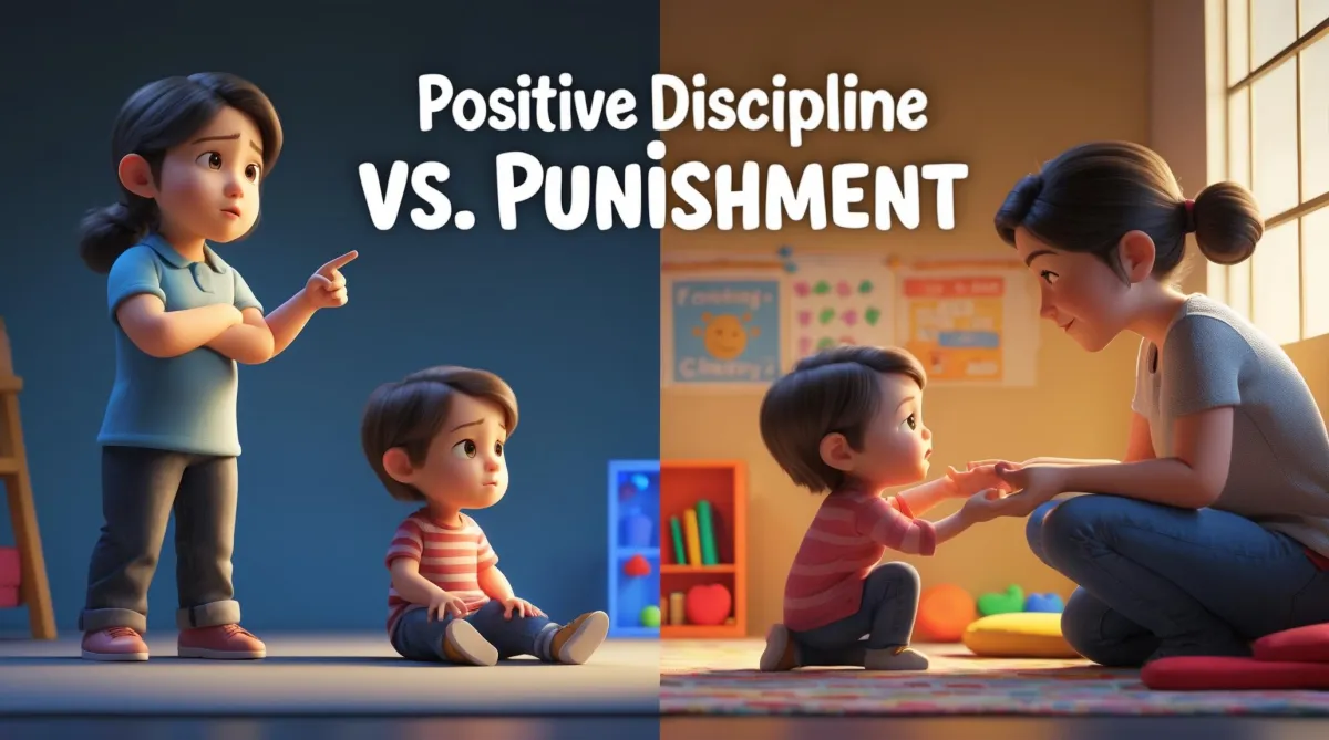 Guiding with Heart: Positive Discipline vs. Punishment at Kidshaven