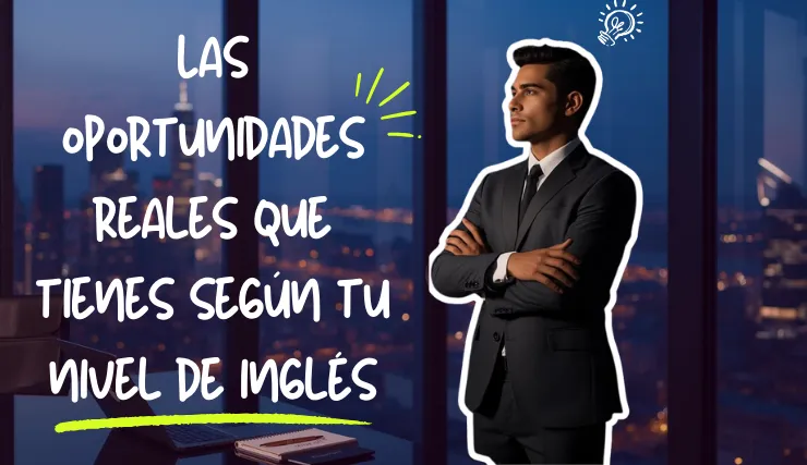 Las oportunidades reales que tienes según tu nivel de inglés