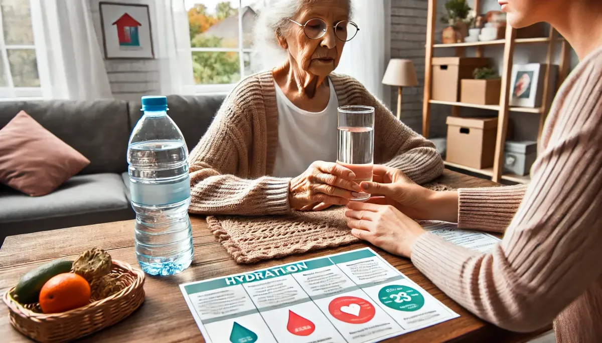 Comment garder les personnes âgées hydratées: et comment la déshydratation peut avoir un impact sur leur santé