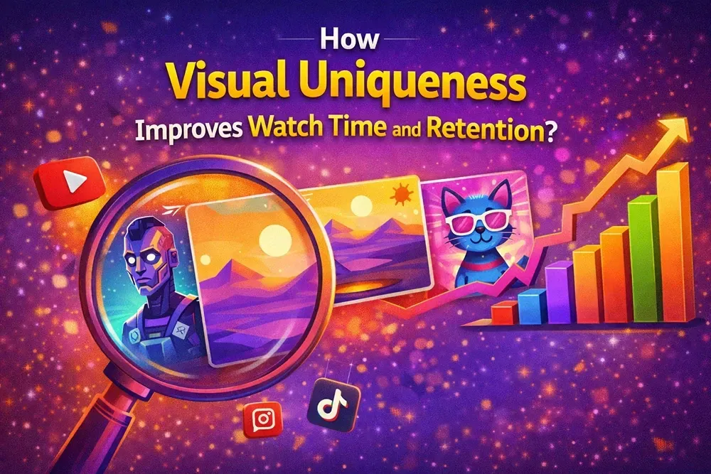 Visual Uniqueness: Why “Different Looking” Videos Get More Views?