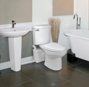Basement bathroom