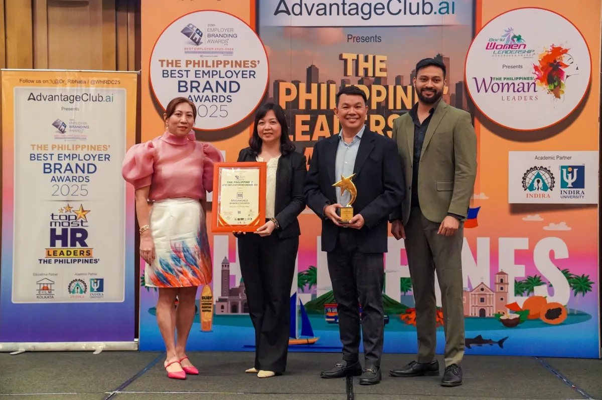 MEGAWORLD NAMED ONE OF PH’s BEST EMPLOYERS THIS YEAR
